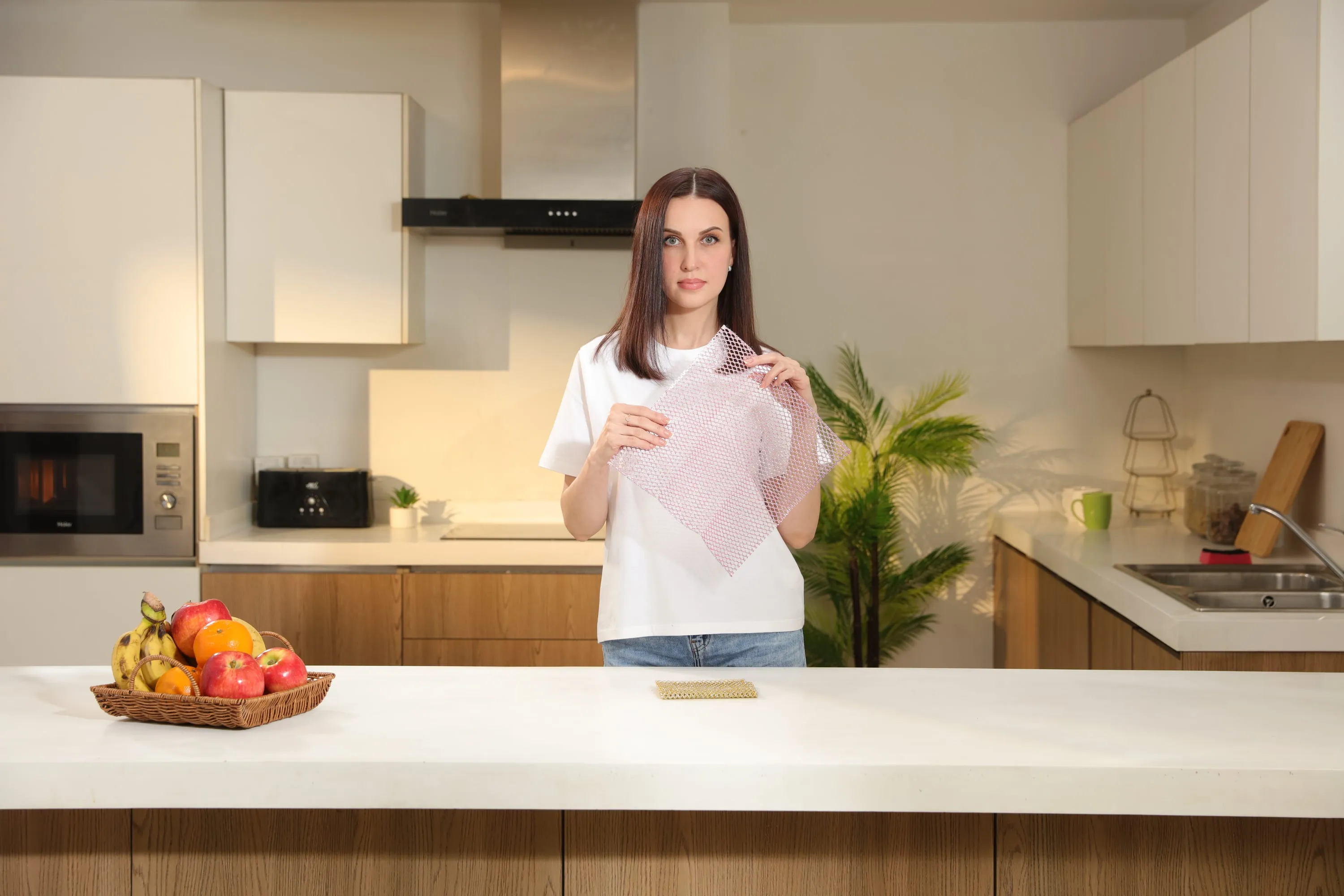 In the kitchen with The Crown Choice scrubbers