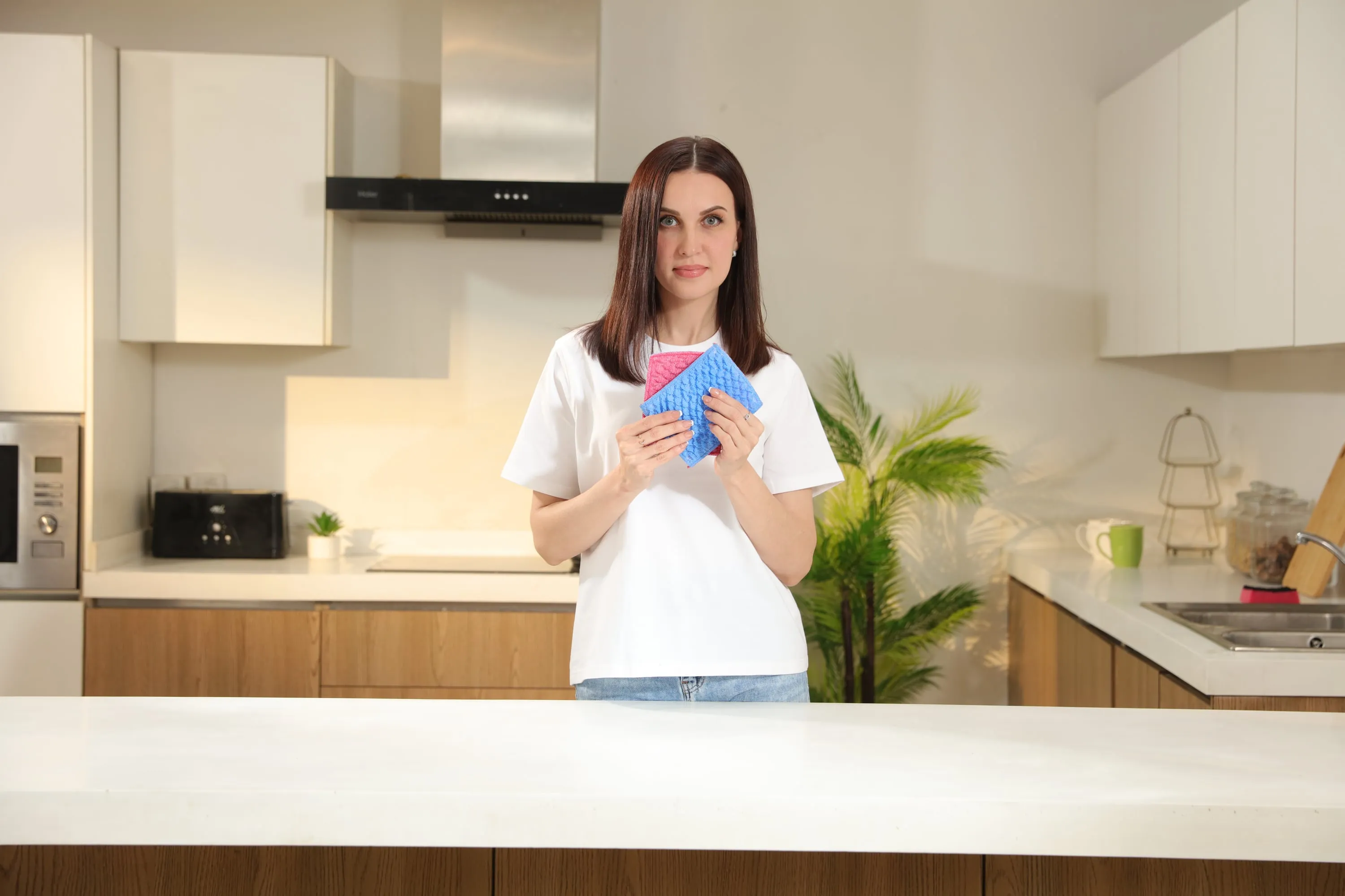 Scrubber Pad for Dishwashing, Cleaning, Scrubbing photo
