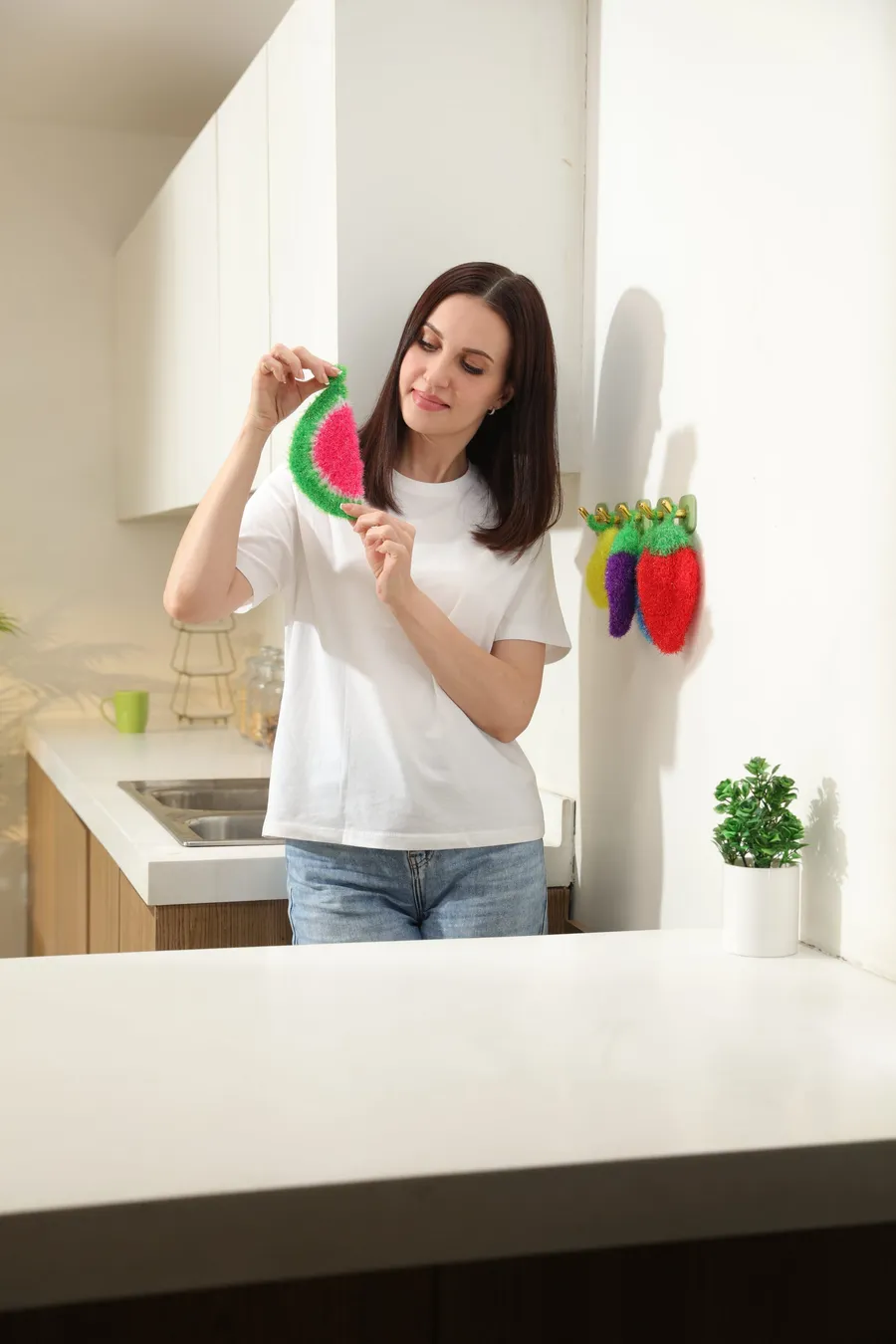 dish scrubbie fruit scrubber packs