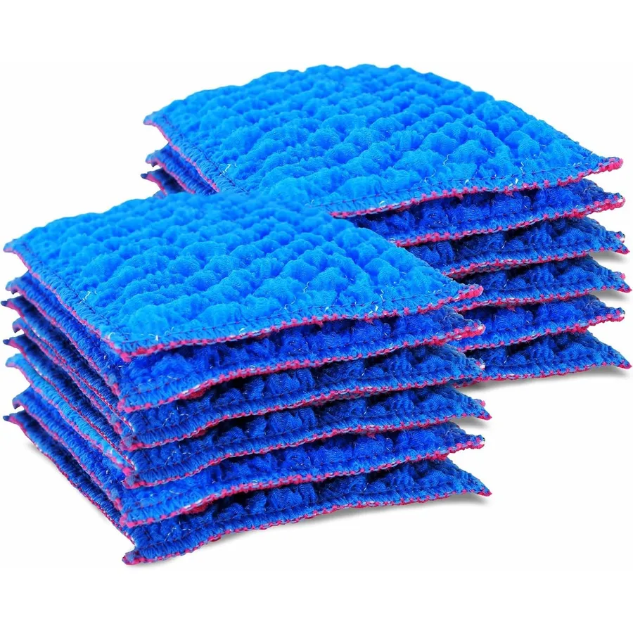 ODOR FREE Scrubber Pad for Dishwashing, Scrubbing, Cleaning | Scratch Free Scrubber