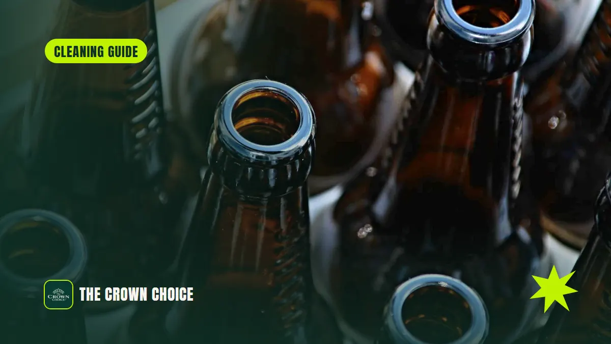 How to clean beer bottles