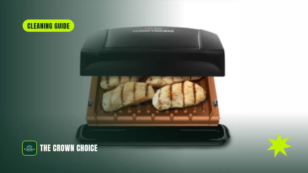 How to Clean George Foreman Grill 1