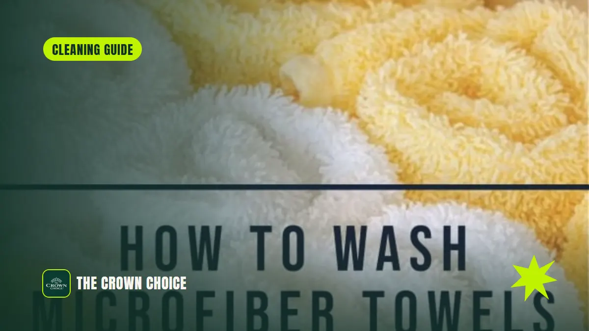 How to Wash Microfiber Towels